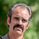 The zombie apocalypse makes Simon (Steven Ogg) melancholy.